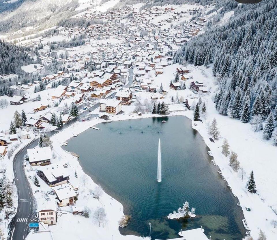 Gite Chatel Bagian luar foto